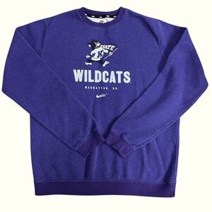 Nike Purple Wildcats Men's Sweater Kstate Size M